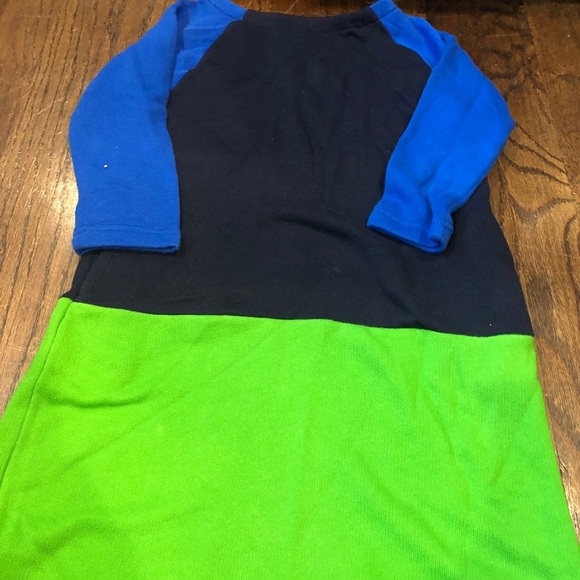 Adorable color block long sleeve dress crewcuts 7 - Picture 2 of 4